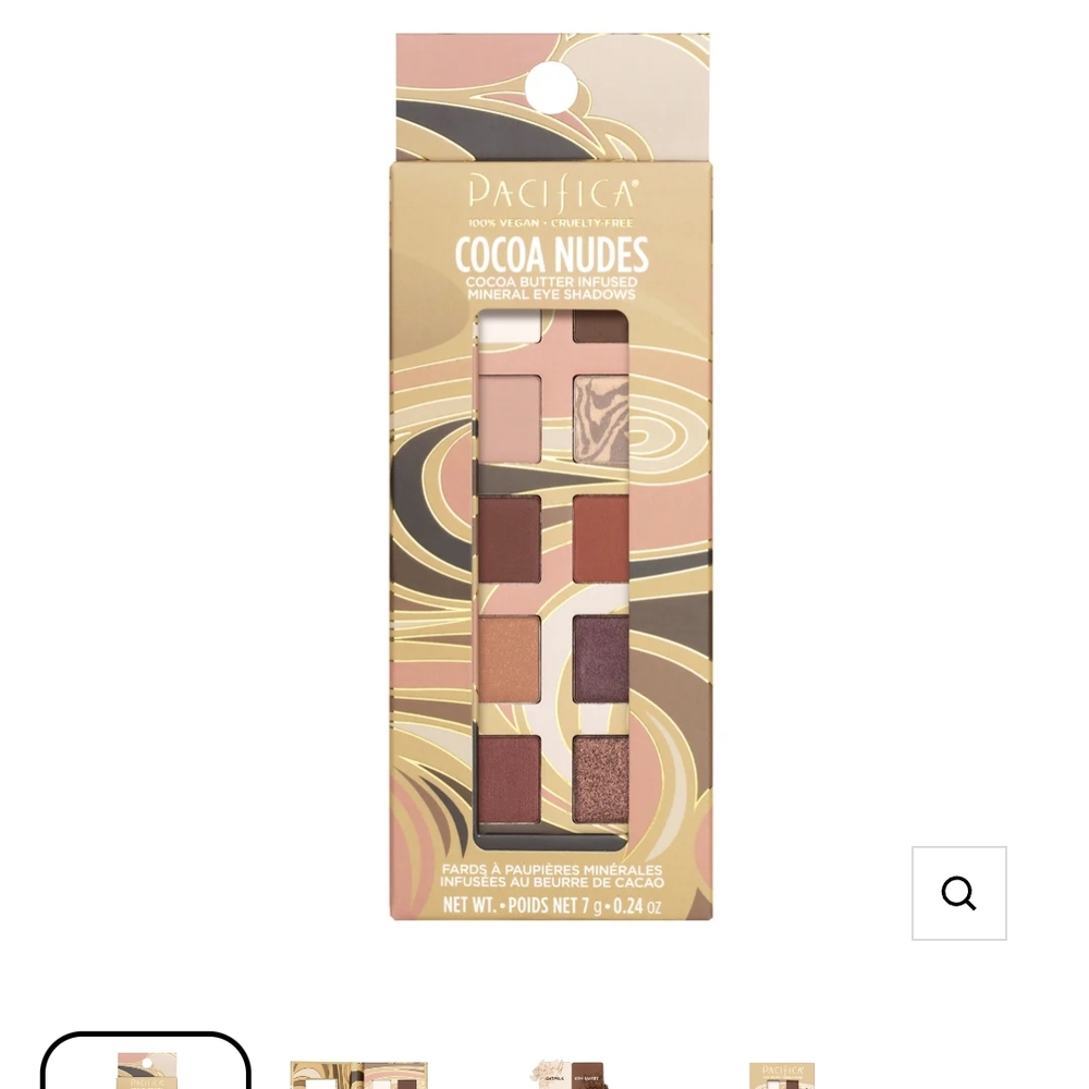 Pacifica Cocoa Nudes Eye Shadow Palette